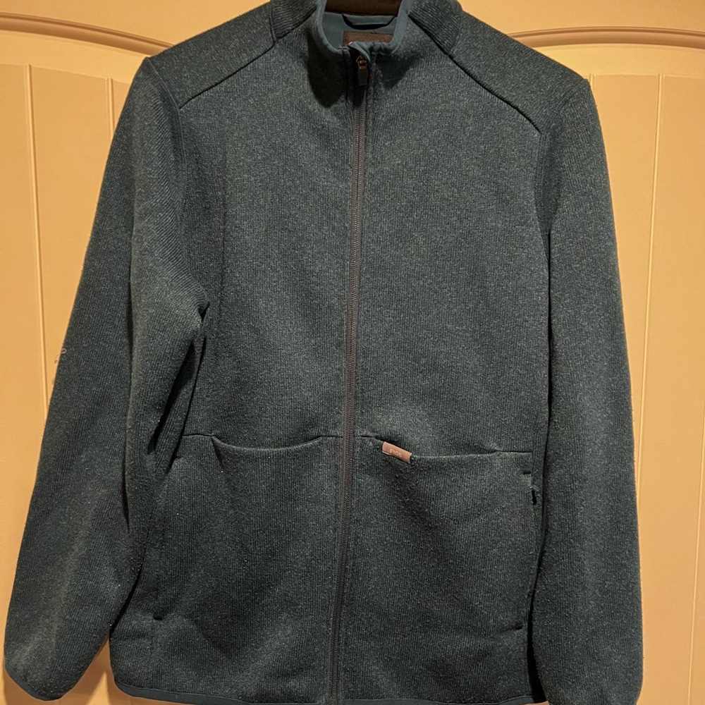 Figs On-Shift™ Sweater Knit Jacket Caribbean Blue